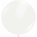 TUFTEX 24-Inch Standard White Latex Balloons, 25 Count