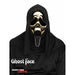 Ghost Face Gold Chrome Adult Mask