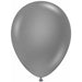 TUFTEX 5-Inch Metallic Silver Latex Balloons, 50 Count
