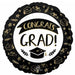 Sketch Congrats Grad 18" Round Foil Balloon