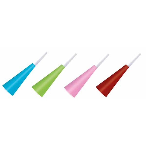 Assorted Party Horns, 4 Pack
