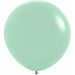 Sempertex 24-Inch Pastel Green Tea Latex Balloons, 10 Pack
