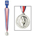 2nd Place Silver Medal with 30-Inch Ribbon
