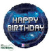 Birthday Galaxy 18-Inch Round Balloon