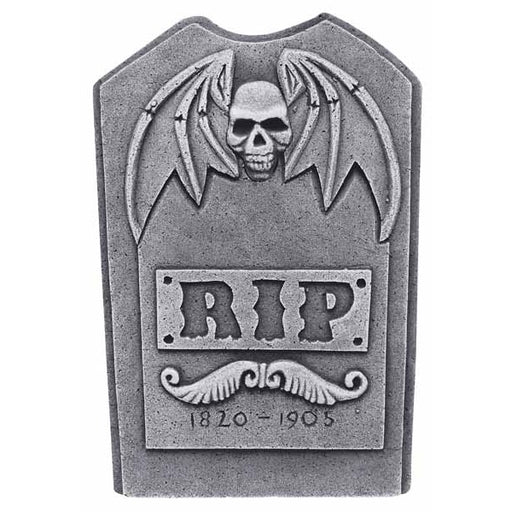 19-Inch RIP Halloween Tombstone, Assorted Designs