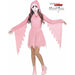 Pastel Pink Sparkle Ghostface Child Costume, Extra Large