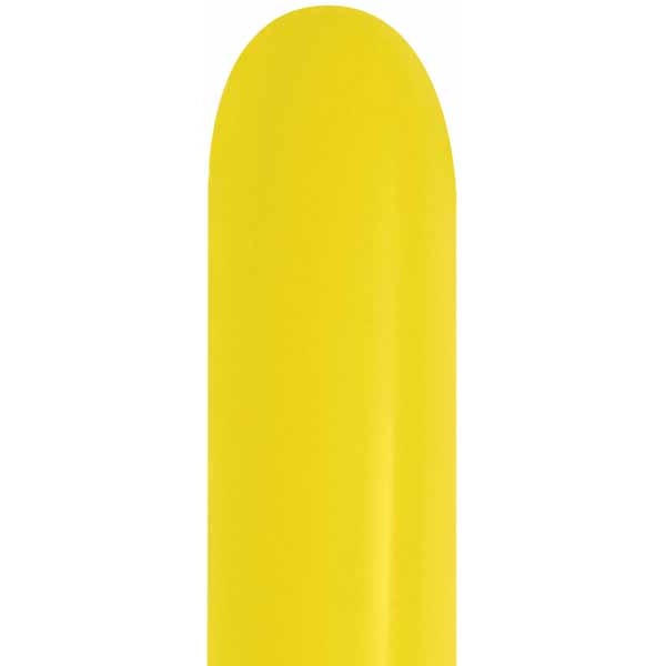 Sempertex 260 Yellow Twisting Balloons, 50 Count