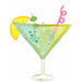 Cocktail Surprise 36-Inch Shaped Balloon
