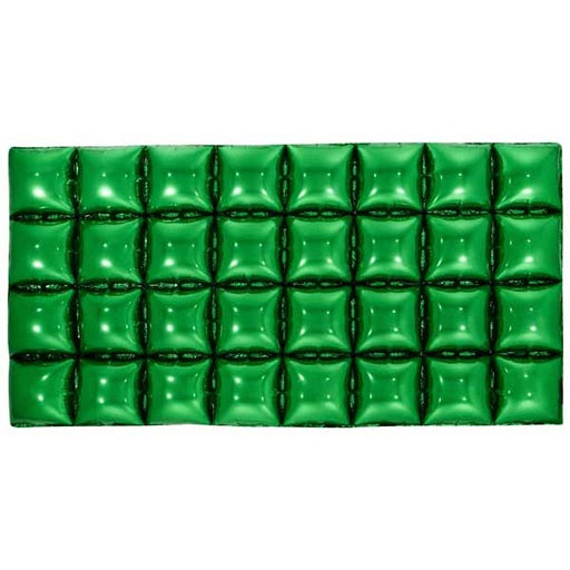 Green Foil Balloon Backdrop, 44 x 22 Inches