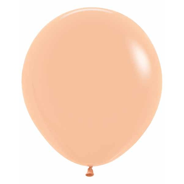 Sempertex Peach Blush #060 18-Inch Latex Balloons, 25 Count