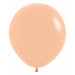 Sempertex Peach Blush #060 18-Inch Latex Balloons, 25 Count