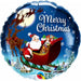 Christmas St. Nick 18-Inch Round Foil Balloon