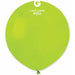 Gemar 19-Inch Light Green Latex Balloons, 25 Count