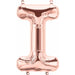 34-Inch Rose Gold Letter I Balloon