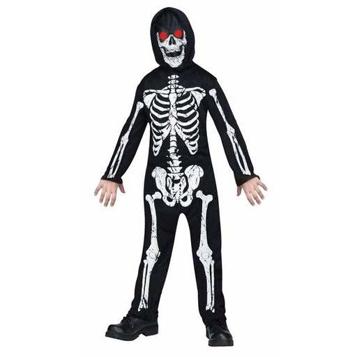 Fade In/Out Skeleton Phantom Child Costume, Medium 8-10