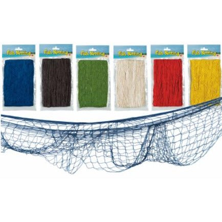 Yellow Decorative Fish Netting, 4 ft x 12 ft