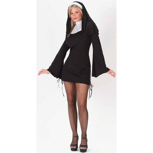 Adult Naughty Nun Costume, Large