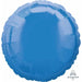 18-Inch Round Periwinkle Foil Balloon