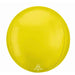 Vibrant Yellow 16-Inch Orbz Foil Balloon