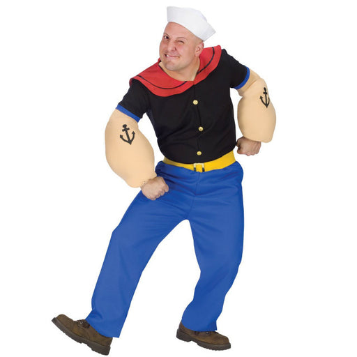 Popeye Costume Plus One Size (1/Pk)