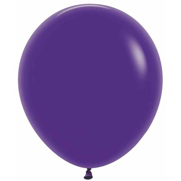 Sempertex Violet Purple 18 Inch Latex Balloons, 25 Count