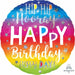 HIP HIP HOORAY BDAY JUMBO HOLO P40 PKG
