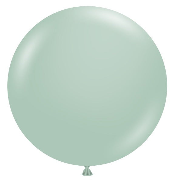 TUFTEX Empower Mint 24-Inch Latex Balloons, 25 Pack