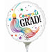 Grad Playful Wiggles 9-Inch Round Foil Balloon