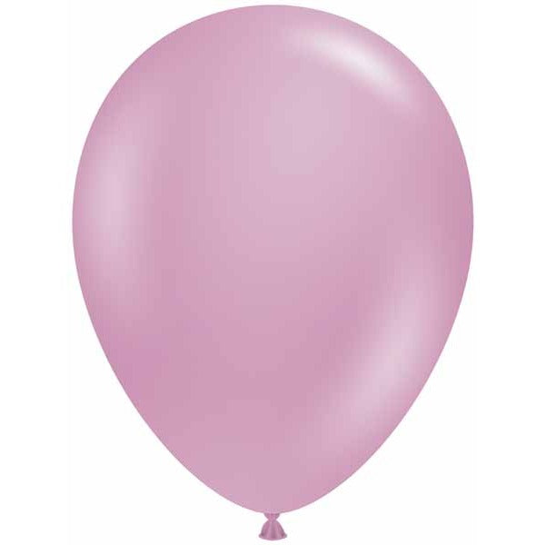 TUFTEX 17-Inch Canyon Rose Latex Balloons, 50 Count