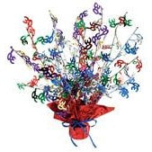 30th Birthday Gleam N Burst Centerpiece, 1 Pack