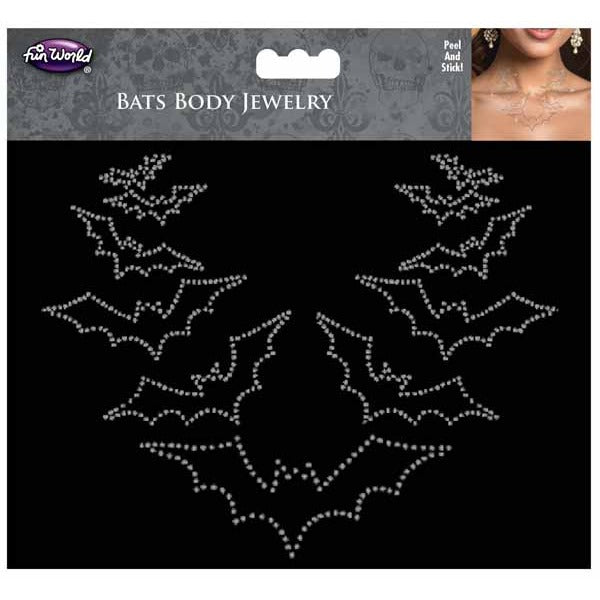 Peel & Stick Bat Body Decoration