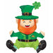 Lucky Leprechaun 22-Inch Sitting Foil Balloon