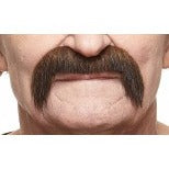 Brown and Red Costume Moustache