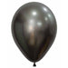 Sempertex 11-Inch Silk Midnight Grey Latex Balloons, 50 Pack