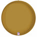 Satin Gold Globe Foil Balloon, 15 Inch