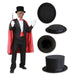 Magic Top Hat Costume Accessory, One Size