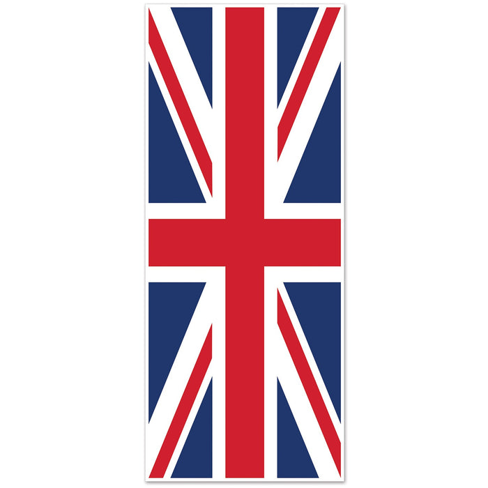 Union Jack Door Cover, 30 Inches x 6 Feet