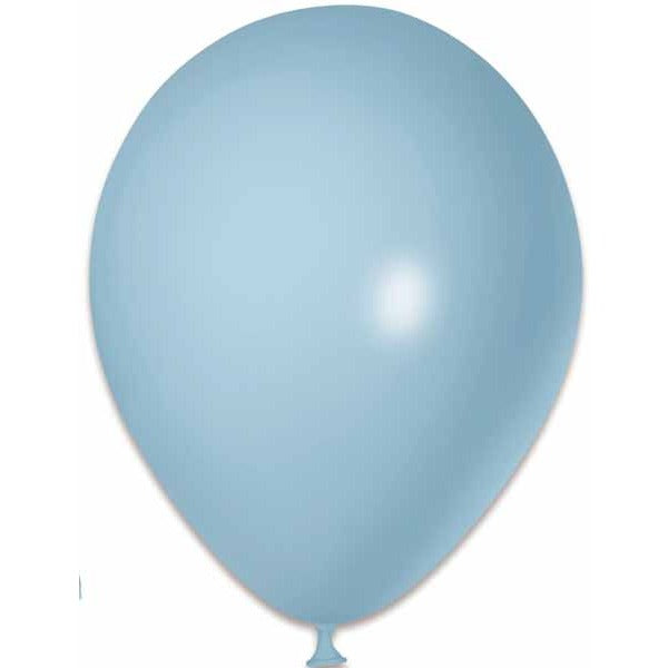 Trico Dusty Retro Blue 12-Inch Latex Balloons, 8 Pack