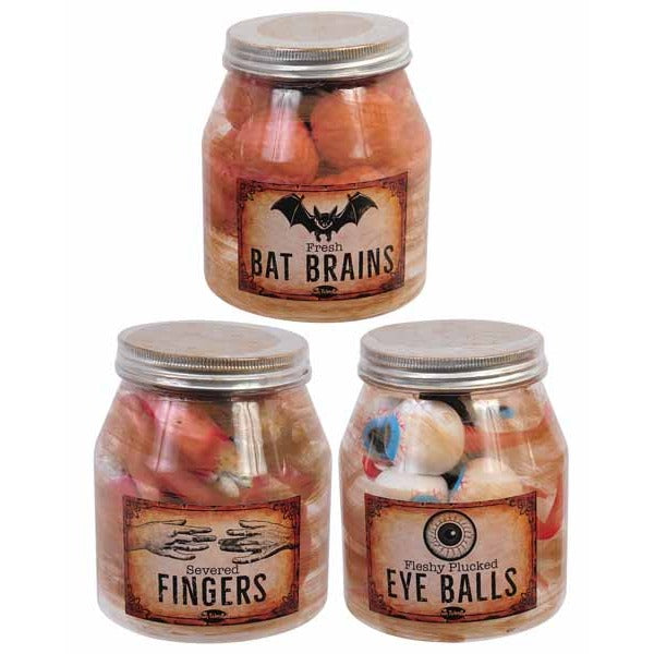 Creepy Specimen Jar Halloween Decoration, Assorted Styles