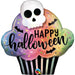 32-Inch Halloween Cupcake Shaped Foil Balloon