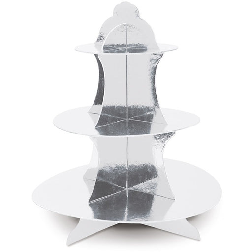 Metallic Cupcake Stand, 1 Count