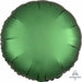 Emerald Satin Luxe 18-Inch Round Foil Balloon