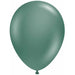 TUFTEX 17-Inch Evergreen Latex Balloons, 50 Count