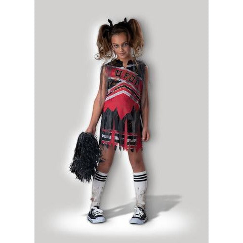 Zombie Cheerleader Child Costume, Size 16