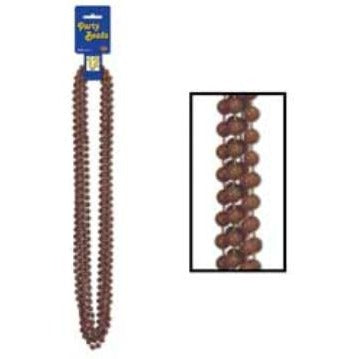 PARTY BEADS -BROWN