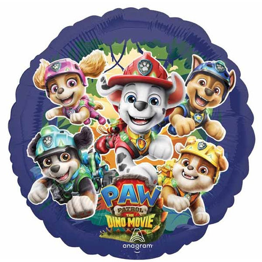 PAW Patrol Dino Movie 18-Inch Round Foil Balloon