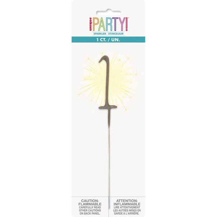 7" Number 1 Sparkler.
