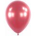 Anagram Satin Luxe Pomegranate 11-Inch Latex Balloons, 100 Count