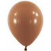 Anagram Chocolate Brown 5" Latex Balloons, 100 Pack
