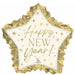 Golden Soiree Happy New Year 34-Inch Foil Balloon
